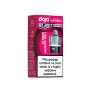 Dojo Blast 6000 Prefilled Pod Straw Raspberry Cherry Ice