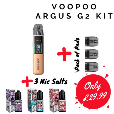 Voopoo Argus G2 Vape Bundle Deal