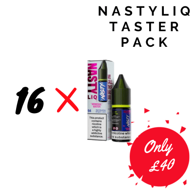 Nastyliq by Nasty Juice Nic Salt Taster Bundle Deal