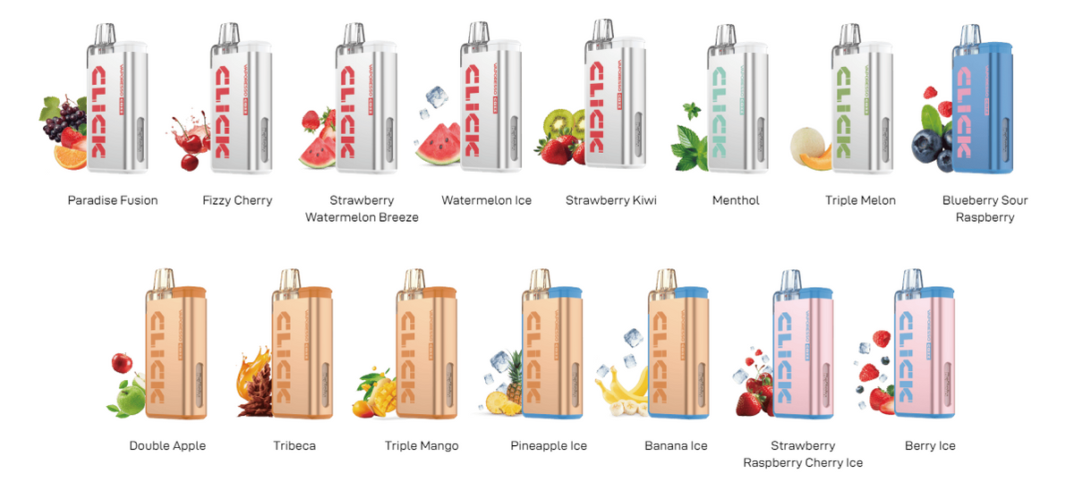 click vape flavours Vaporesso Coss Click 6000 Puff