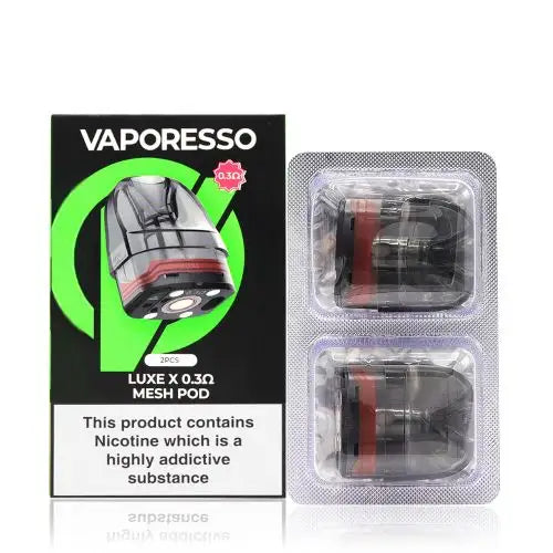 Vaporesso Luxe X 5ml Replacement Pods - Same Day and Next Day Delivery Vape Shop Birmingham Vaporesso Luxe X 5ml Replacement Pods - Same Day and Next Day Delivery Vape Shop Birmingham