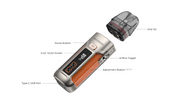 Vaporesso Luxe Pro Vape Kit Components