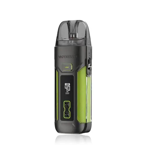 vaporesso luxe x pro pod vape kit gunmetal lime
