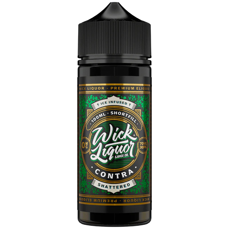 contra shattered 100ml vape juice