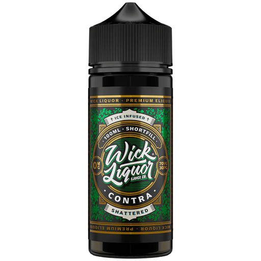 contra shattered 100ml vape juice