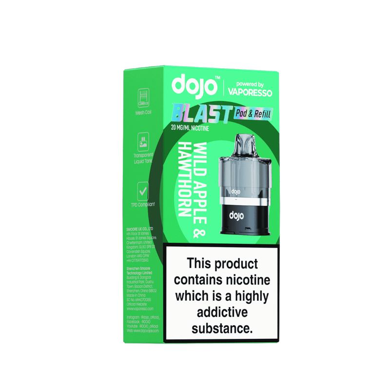 Wild Apple & Hawthorn Dojo Blast 6000 Prefilled Pod 