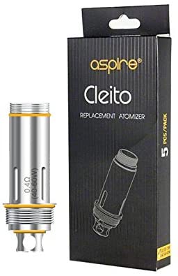 Aspire Cleito Coils 0.4ohm in a pack of 5