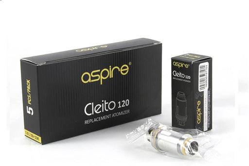 Aspire Cleito 120 0.16ohm Coils in a pack of 5 individually packed.