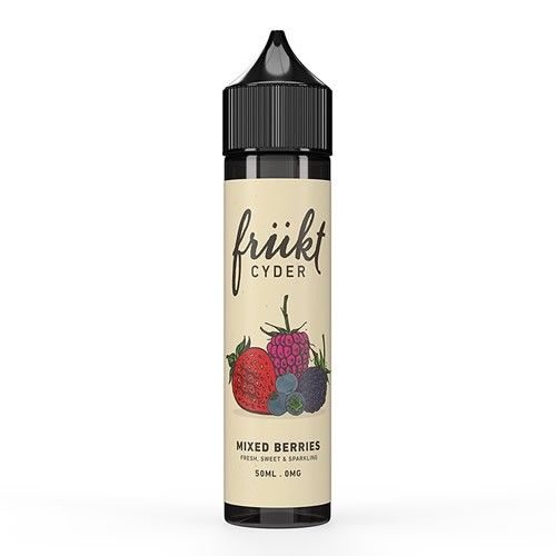 Frukt Cyder Mixed Berries 50ml Short Fill Eliquid Vape Juice
