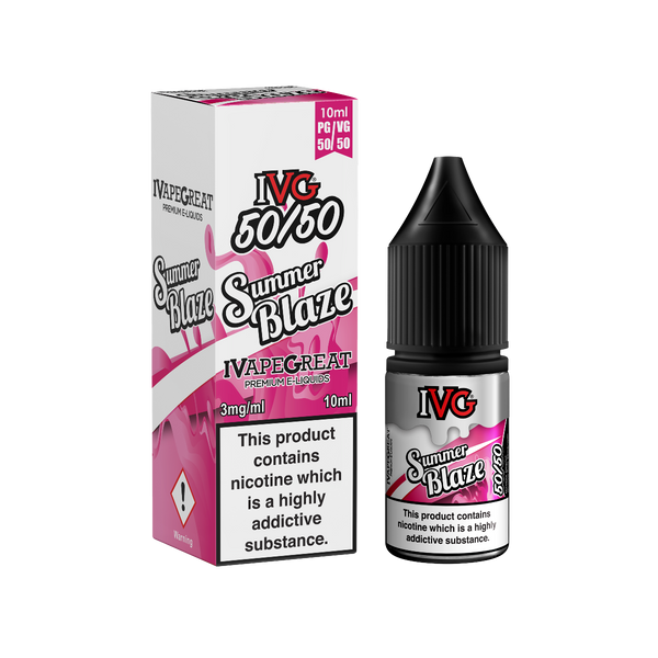 IVG Summer Blaze 50/50 10ml eliquid vape juice