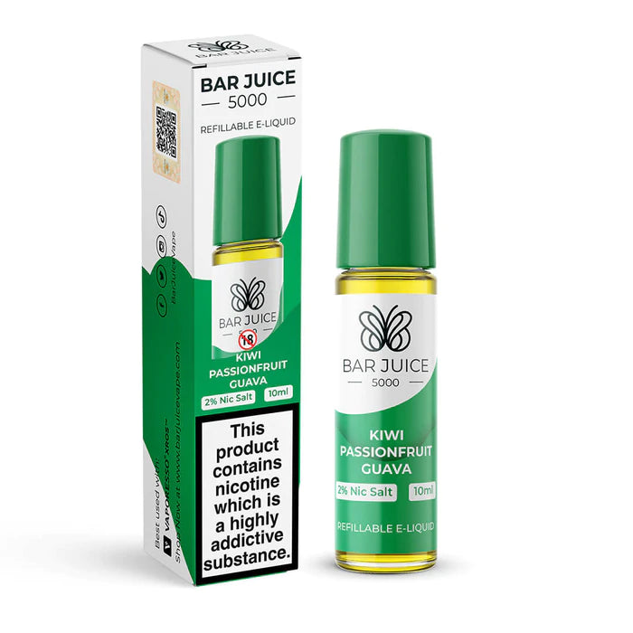 Bar Juice 5000 - Kiwi Passion Fruit Guava Nic Salt