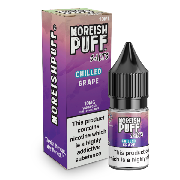 Moreish Puff Grape Chilled Nic Salt