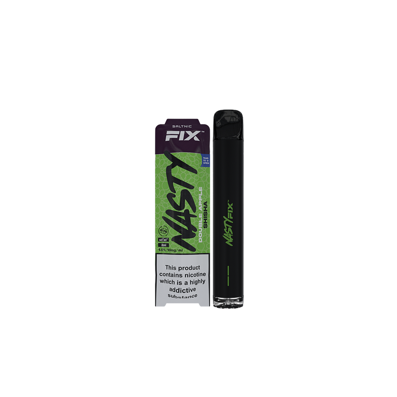 Nasty Fix Air 675 Puff Shisha Double Apple