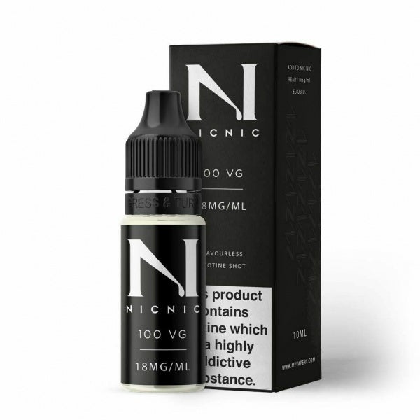 Nicotine Shot 100% VG 18mg Nic Shot
