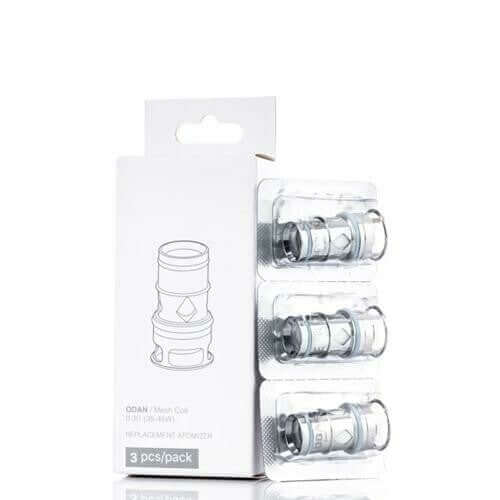 Aspire Odan Coils 0.3ohm 35-45w Pack of 3 in a white box with blue band
