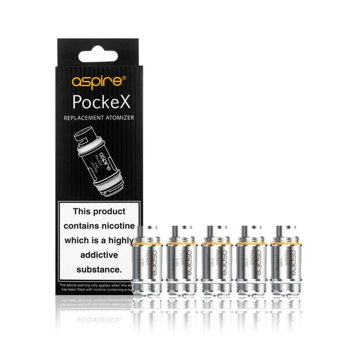 Aspire Pockex Coils 0.6ohm  from Vape Shop Birmingham offering Same Day Delivery