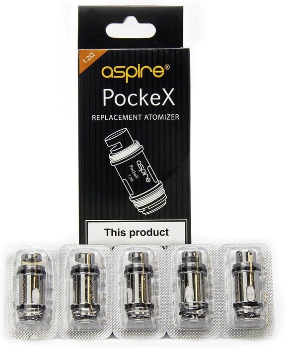 Aspire Pockex Coils 1.2ohm from Vape Shop Birmingham offering Same Day Delivery