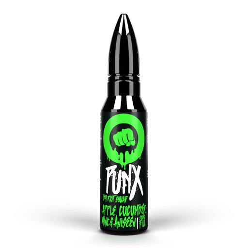 Punx Riot Squad Apple Cucumber Mint and Aniseed 50ml Short Fill Vape Juice