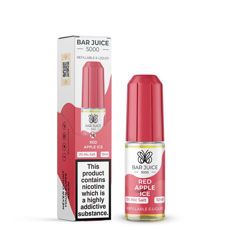 Bar Juice Red Apple Ice