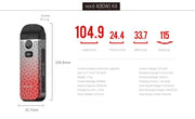 Smok Nord 4 Specifications