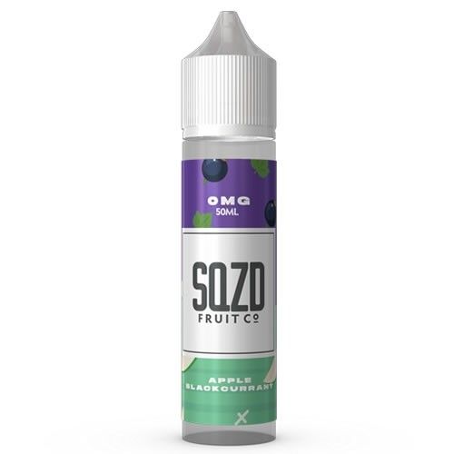 SQZD Fruit Co Apple Blackcurrant 50ml Short Fill Vape Juice