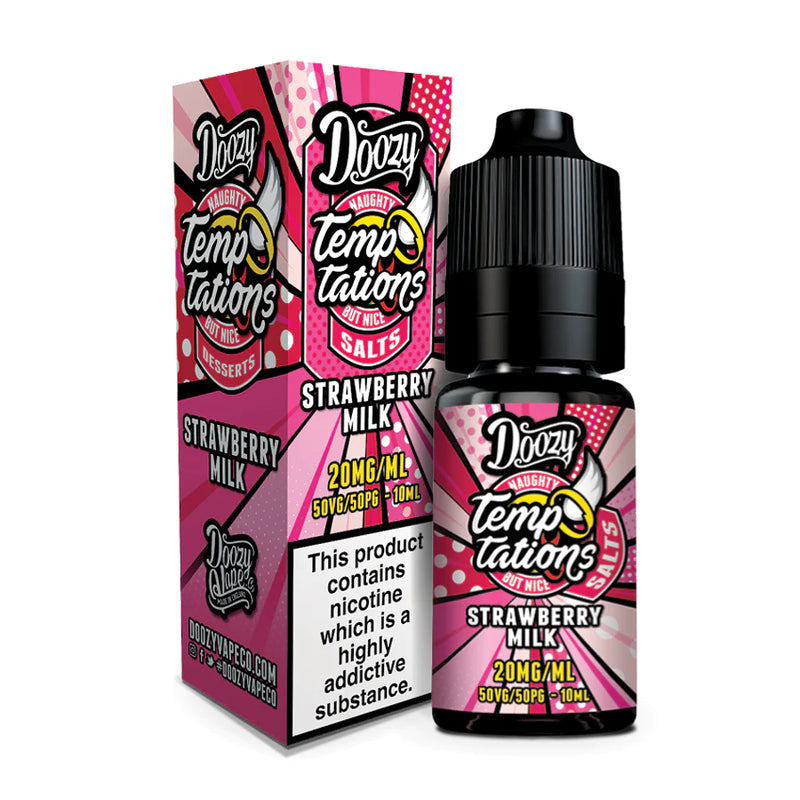 STRAWBERRY-MILK-DOOZY-TEMPTATIONS-NIC-SALT-VSB-Vape-Shop-Birmingham