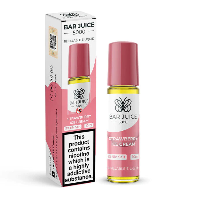 Bar Juice 5000 - Strawberry Ice Cream Nic Salt