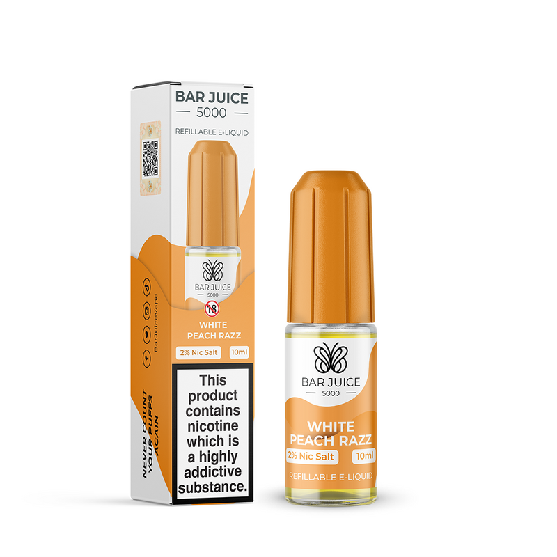 Bar Juice White Peach Razz Vape Juice