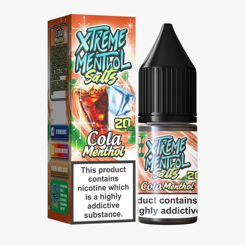 Xtreme Menthol Salts Cola Menthol VSB Vape Shop Birmingham