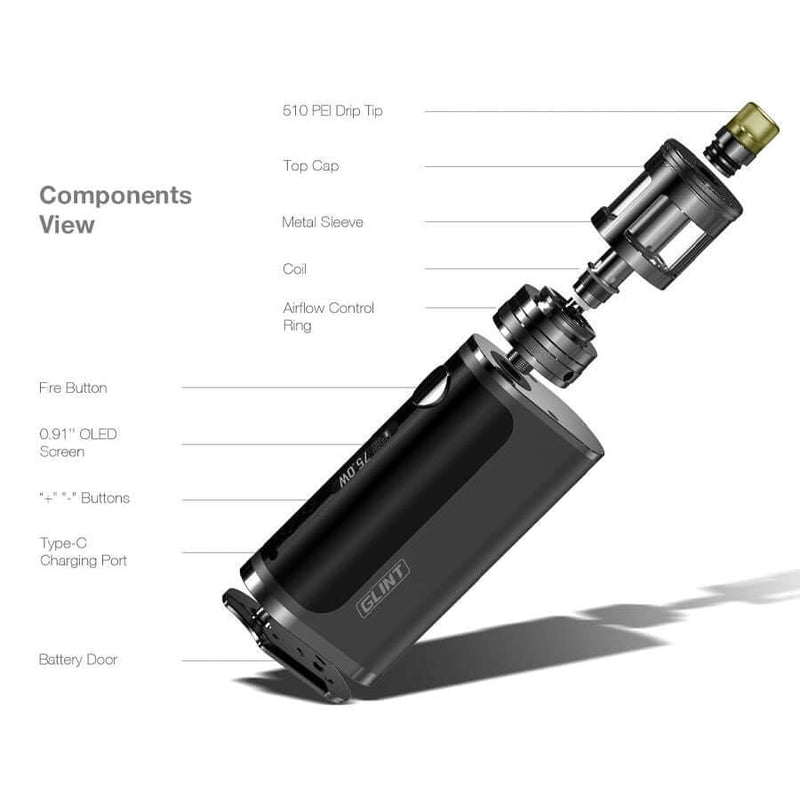 Aspire Nautilus GT Kit Component Diagram