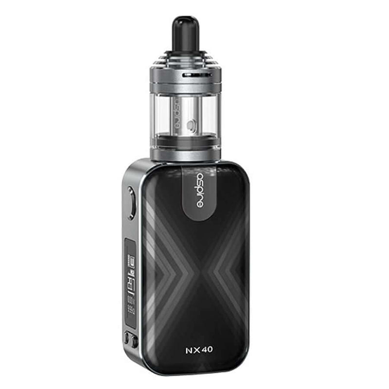 Aspire Rover 2 Kit in Gunmetal Grey with Nautilus XS Vape Tank Silver
