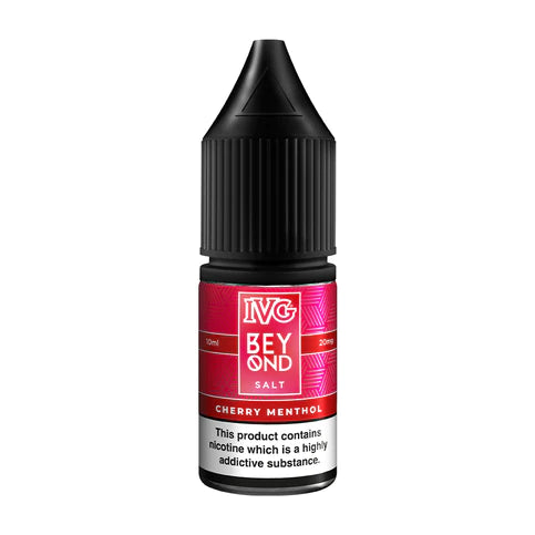 beyond cherry menthol flavour nic salt e liquid