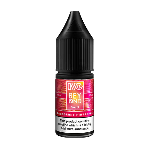 beyond raspberry pineapple flavour nic salt e liquid