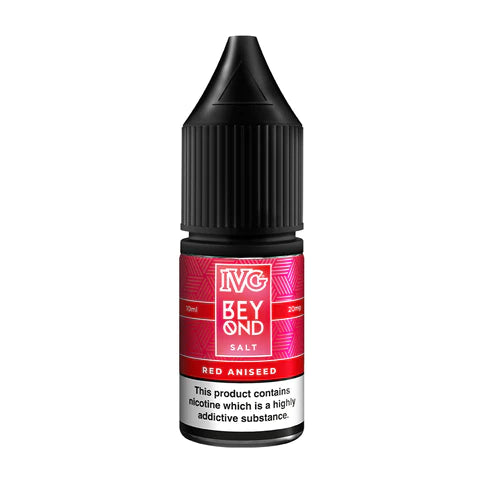 beyond red aniseed flavour nic salt e liquid