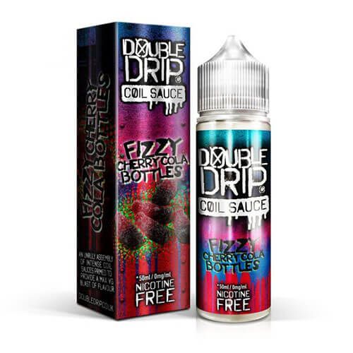 Double Drip Fizzy Cherry Cola Bottles 50ml Vape Liquid Short Fill Juice