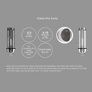 Aspire Cleito Pro Coil Comparison specification