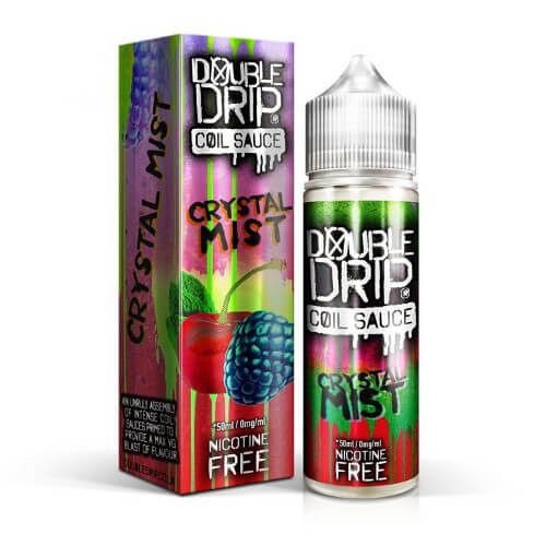 Double Drip Vape Liquid Crystal Mist 50ml Short Fill Juice