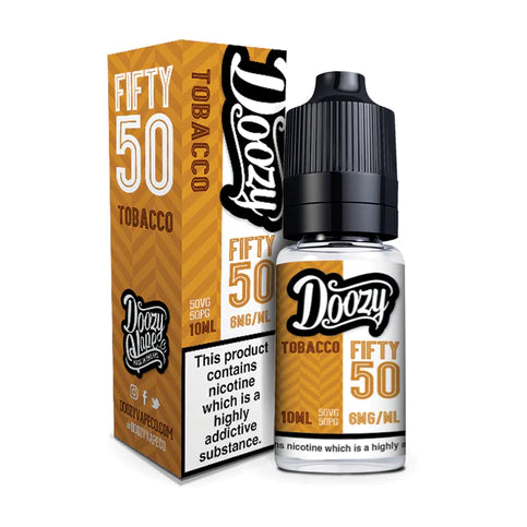 doozy fifty 50 tobacco flavour e liquid