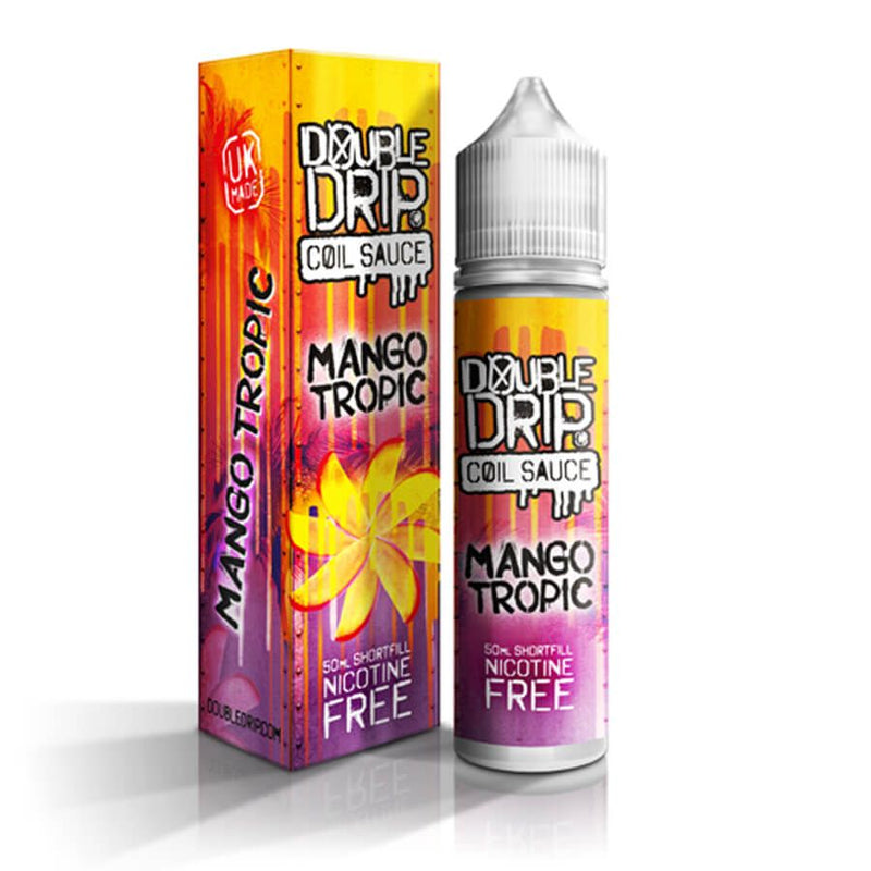 Double Drip Mango Tropic 50ml Vape Juice Shortfill Eliquid