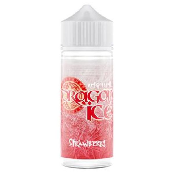 Dragon Ice 100ml Short Fill Eliquid Strawberry Flavour