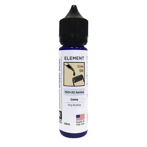 Element Dripper Crema 100ml Shortfill eliquid vape juice