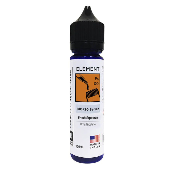 Element Dripper Fresh Squeeze 100ml Shortfill eliquid vape juice