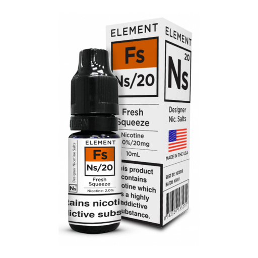 Element NS20 Fresh Squeeze 10ml Nic Salt eliquid vape juice
