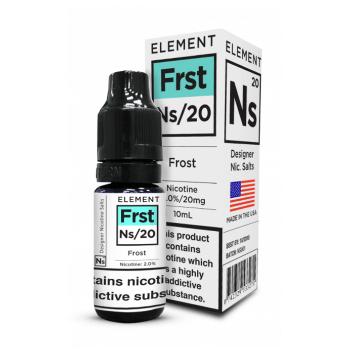 Element NS20 Frost 10ml Nic Salt eliquid vape juice