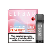 Elf Bar Elfa Watermelon Flavour Pre Filled Pods