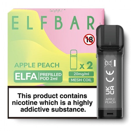 Elfa disposable pod apple peach