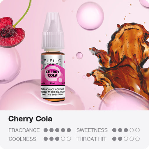ElfLiq Cherry Cola E liquid by ElfBar profile 