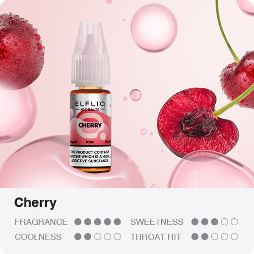 ElfLiq Cherry E liquid by ElfBar Profile