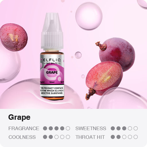 ElfLiq Grape E liquid by ElfBar profile