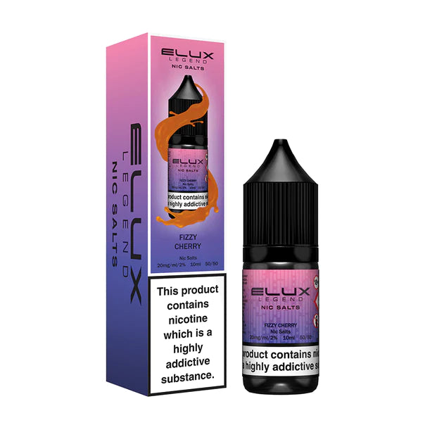 Fizzy Cherry Elux Legend Nic Salt Vape Juice